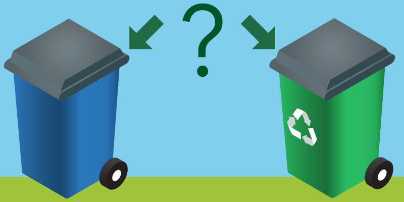 carts - garbage and recycling?