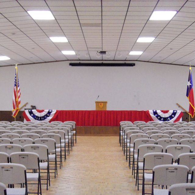 Fireman's Training Center - Meeting setup