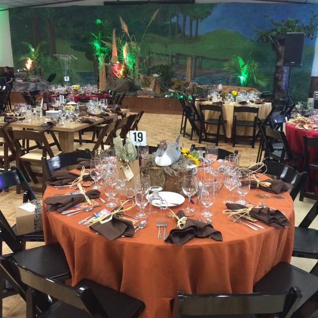 Fireman's Training Center - Auction/Theme Dinner Setup
