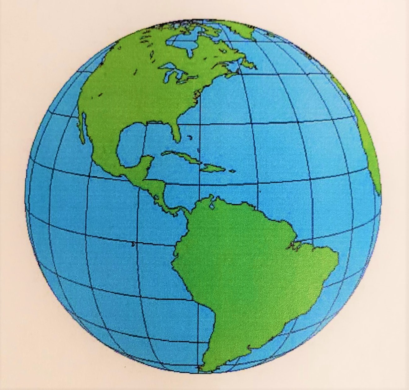 Earth globe image